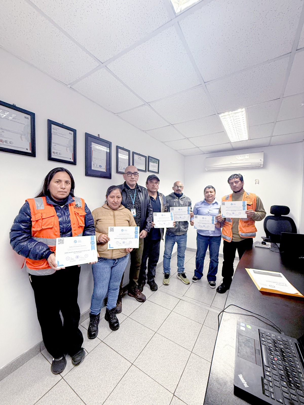 Capacitación CAMFOPRO en Dinet